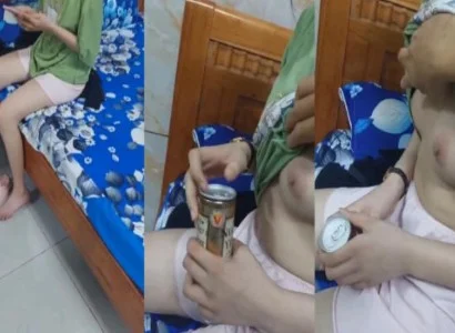Khám cô bạn gái mới lớn trong phòng nhà nghỉ